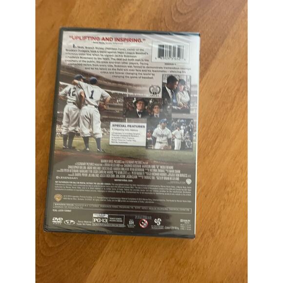 42: The Jackie Robinson Story (DVD, 2013) Chadwick Boseman ~ NEW Sealed - Picture 2 of 2